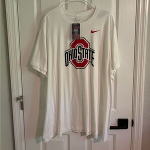 Nike Men's White Ohio State Tee